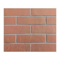 Fast Install Brick Veneer MCM Antique Red Facing Brick Hotel Decorative Exterior Wall Flexible Combined Ceramic Tile