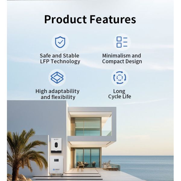 252mm 16.07KWh Home Energy Storage Lithium Iron Phosphate Battery LiFePO4
