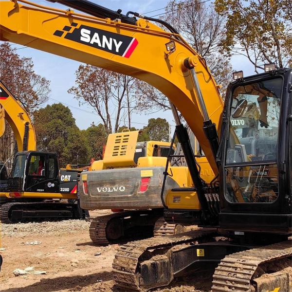 Full Hydraulic Used Sany Excavators Sy125 Earthmoving Equipment Trader