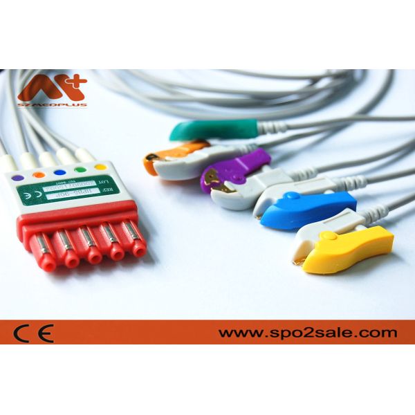 Монитор Philips сердечный привязывает зажим V2-V6 M1976A CFS 5 руководств