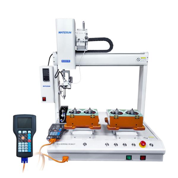 0.4-0.6 MPA Auto Soldering Robot , Multifunctional Dip Soldering Machine