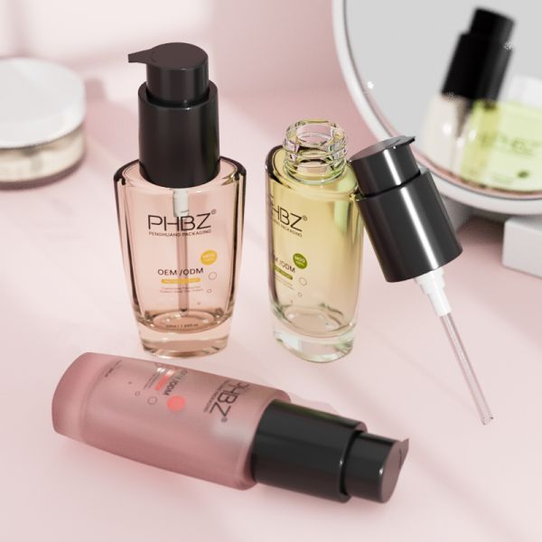 Foundation Glass Lotion Bottle