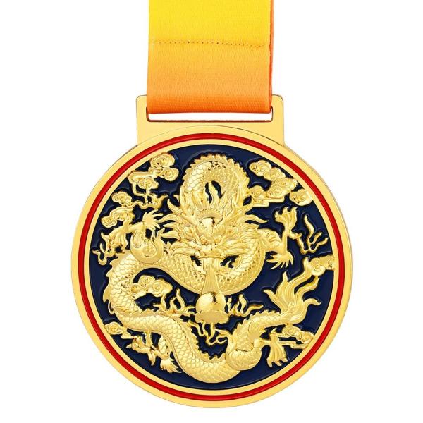 Custom Sports Medals 20-80mm Gold Plated Zinc Alloy