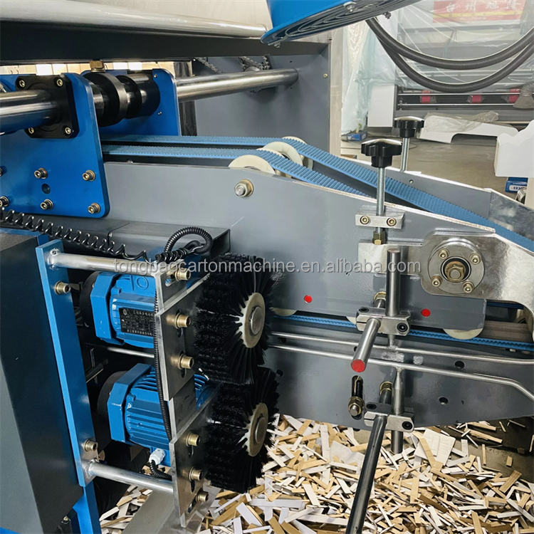 60000 KG Printing Folder Gluer Corrugated Cardboard Bundling Line Machine