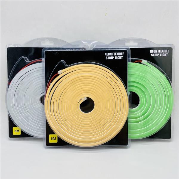SMD2835 120LED LED Neon Strip Light , LED Neon Rope Tube Waterproof 6x12mm