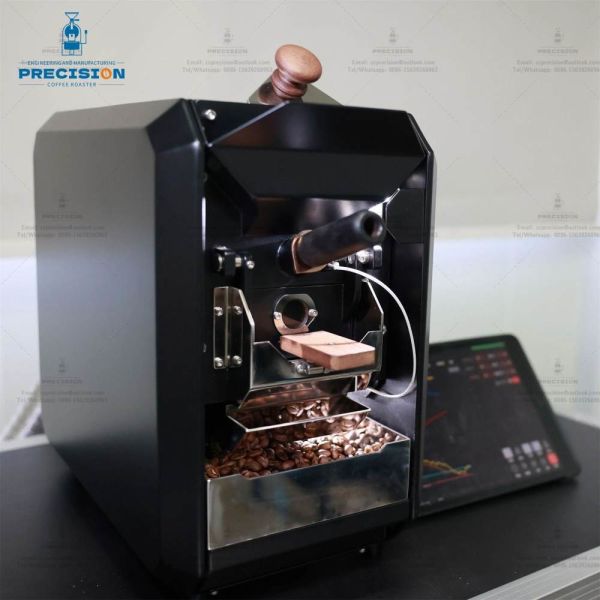 Маленькая кофейная печь из нержавеющей стали