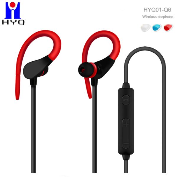 CE In Ear 3.7V 35CM Sports Bluetooth Earphones With Microphone