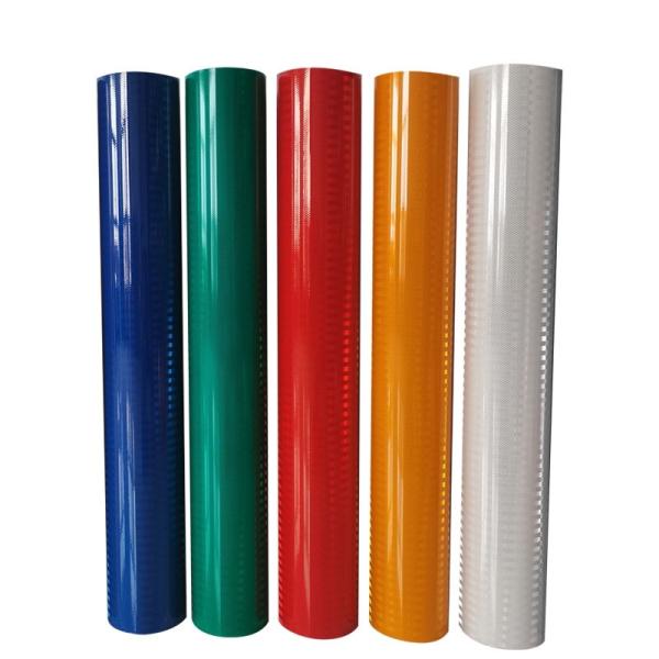 Materiais de sinalização rodoviária refletores resistentes às intempéries 10 anos de fácil aplicação