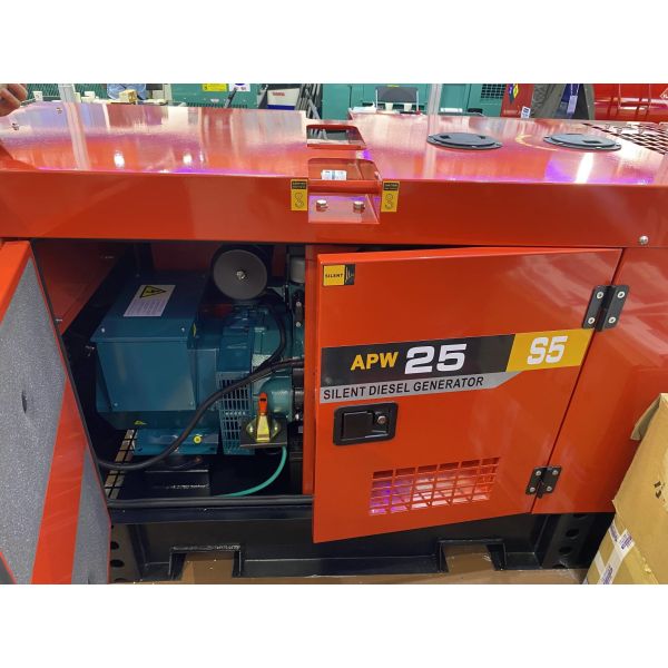 Красный низкий уровень шума ≤ 75 дБ Комплект генератора Cummins с защитой IP23