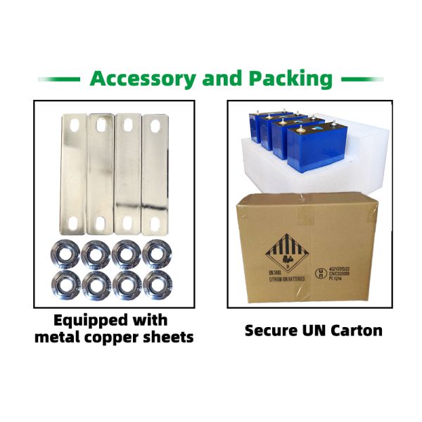 3.2V Lifepo4 280ah Клетки Литий-ионные Призматические Клетки Для фотоэлектрической / домашней системы хранения энергии