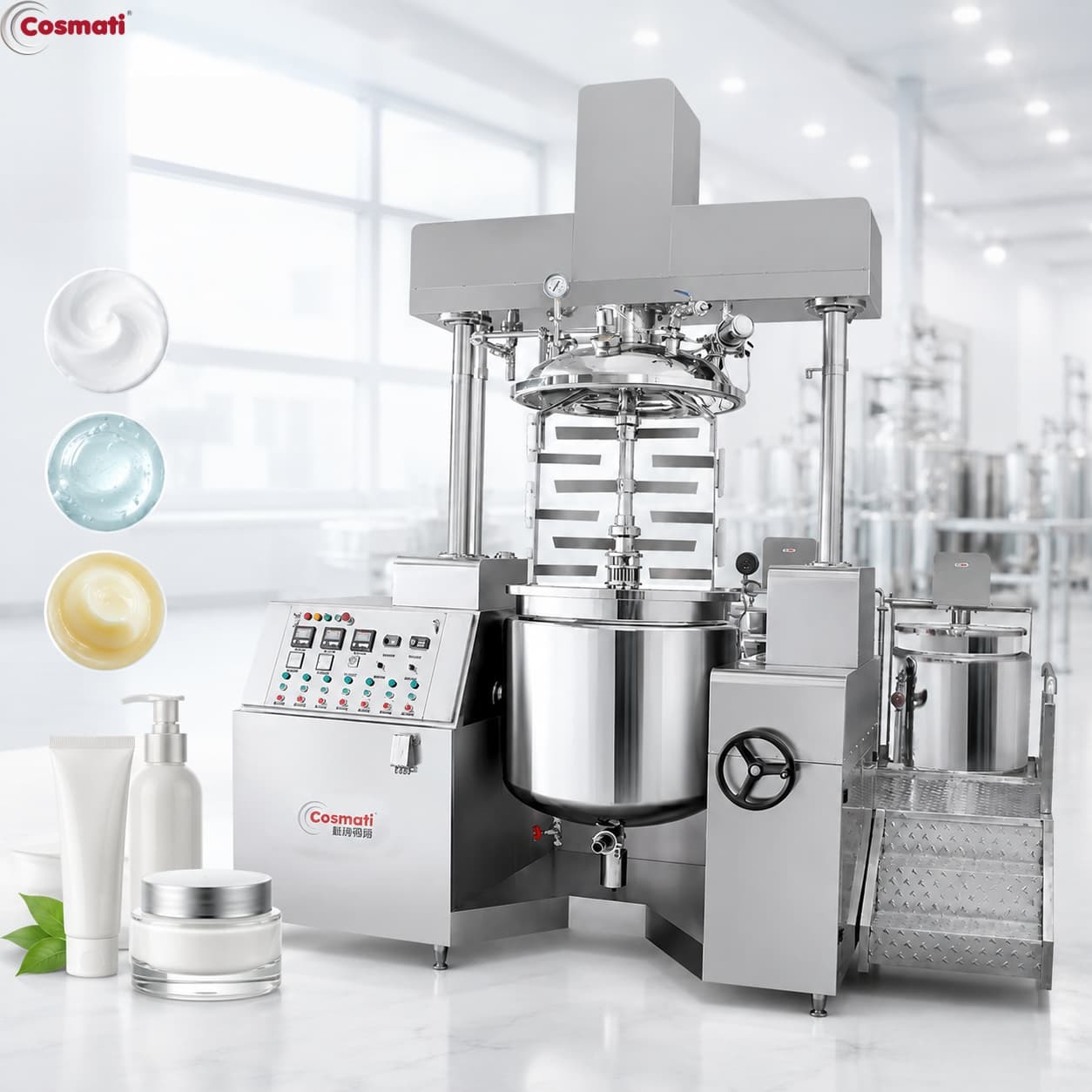 High Shear Homogenizing Emulsifier Mixer High Speed Dispersing Mixing Machine