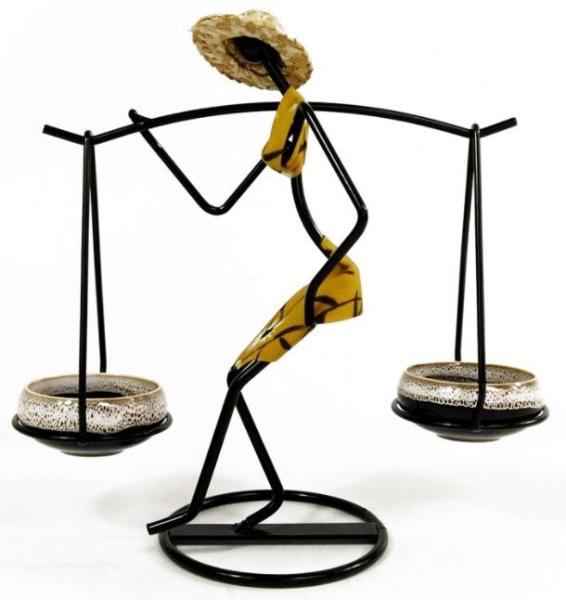 Girls Candle Holder for Home Decoration