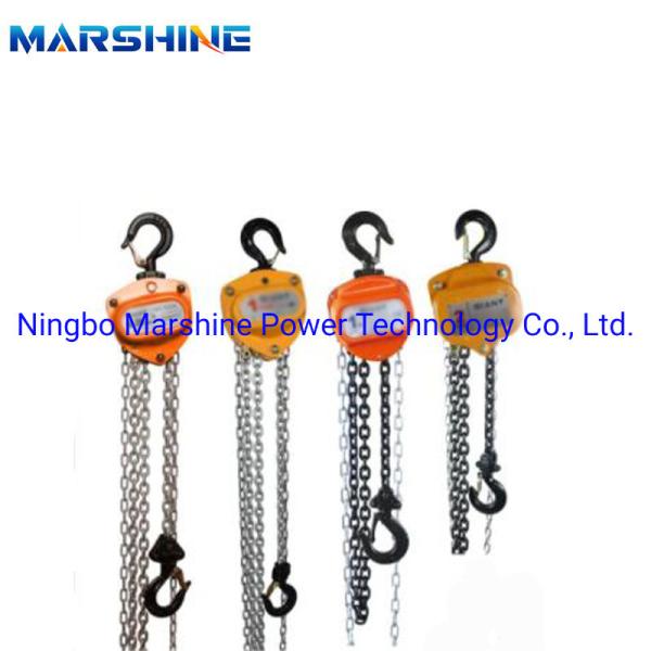 Mini Chain Pulley Block and tackle Hoist Manual Winches 3 Ton