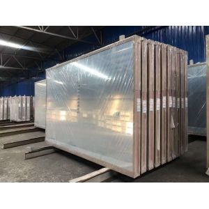 Танцевальное серебро Алюминиевое зеркало Лист стекла Двойное покрытие 1,5-8 мм серебряное зеркало