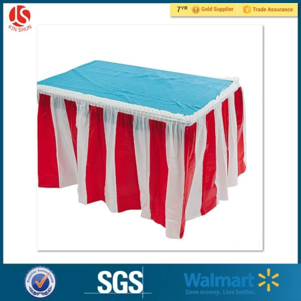 Jupes en plastique jetables de Tableau de couleur solide