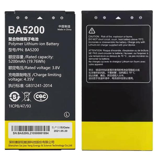 Batería de mano Oianxun RTK/GPS BP-E7 BP-K BAT5200 BA5200 Medición manual para CH6, CH5, CH3, CH4