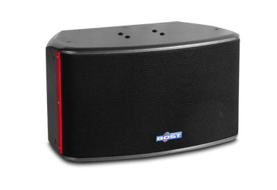 4 ohms single 10 inch  full range three way karaoke speaker OK340