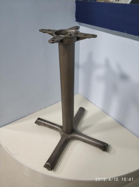Dia 3 Column Steel Dining Table Legs Restaurant Furniture Powder Coat Finish