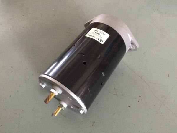 O CE aprovou Mini Power Pack Motor preto, motor elétrico hidráulico da C.C. 24v 500w
