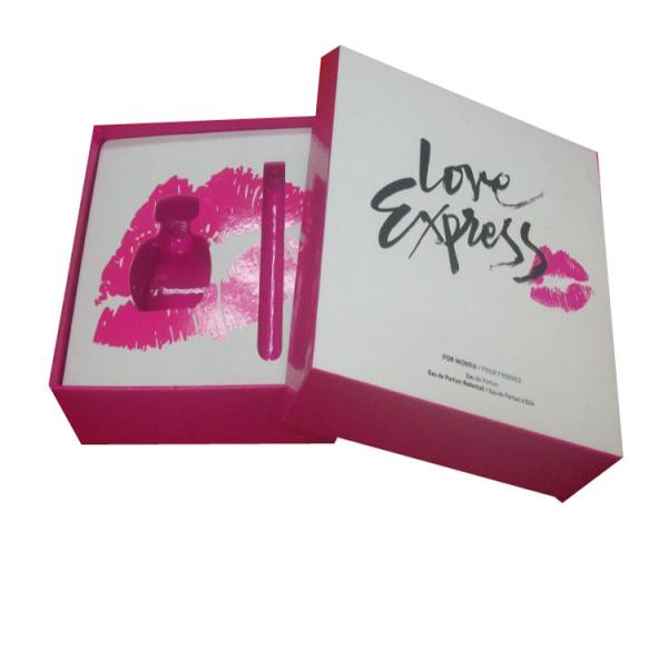 custom lid and base cosmetics box  makeup packaging box with plastic vaccum tray  cosmetics blister  box with window