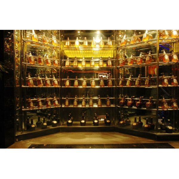 Hot sale China 304 316 stainless steel wine cabinet gradevin from foshan factory