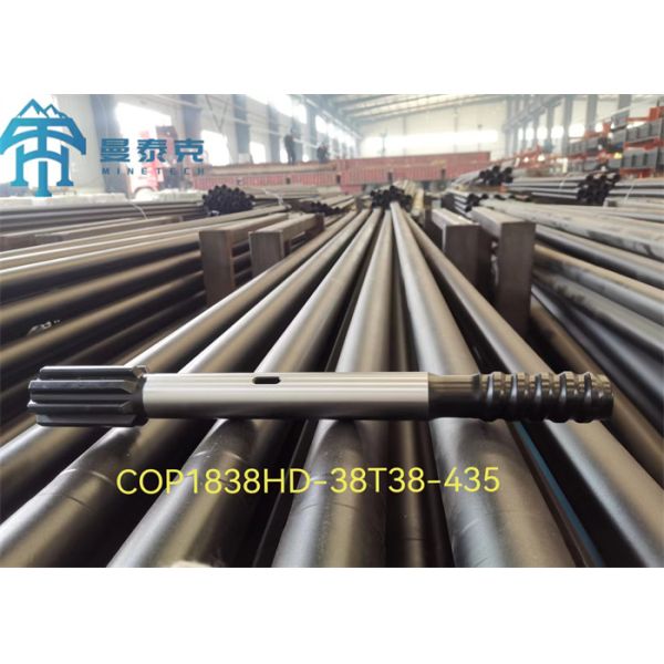 Adaptador de tallo de hilo T38 con longitud de 380 mm