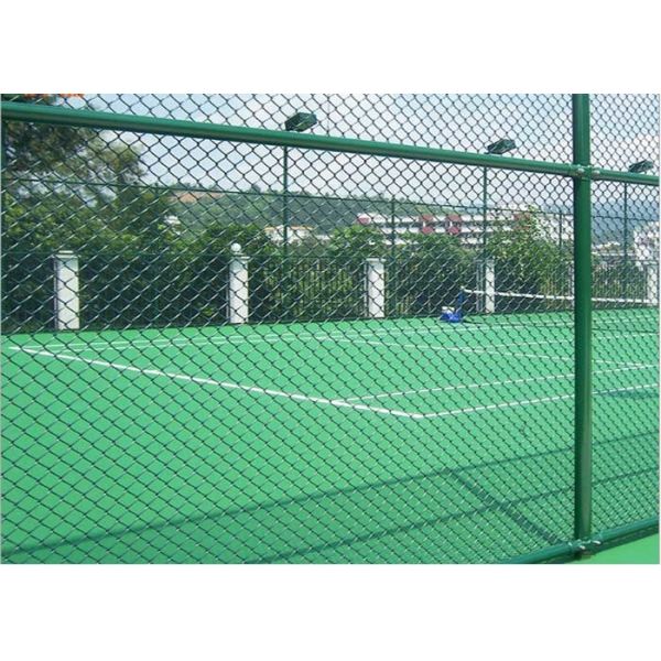 Zoos Galvanised Metal Chain Link Fencing 50*50mm Mesh
