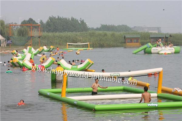 inflatable beach volleyball court , inflatable water volleyball court