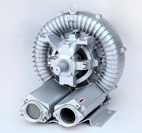 Aluminum Alloy Bare Shaft Blower , 3 Phase Voltage Side Channel Blower