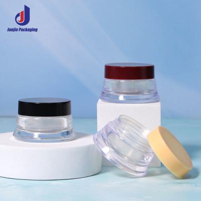 50G Bouteille de lotion de verre vide pour les cosmétiques Matériau PS Bouteille de crème rechargeable personnalisée Contenants de beurre corporel