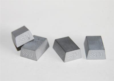 High Tensile Strength Cemented Carbide Tips , Granite Cutting Tips Easy Welding