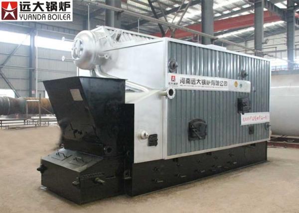 8 Ton Biomass Steam Boiler Bulk Fuel And Shaped , Fuel Fired Boiler