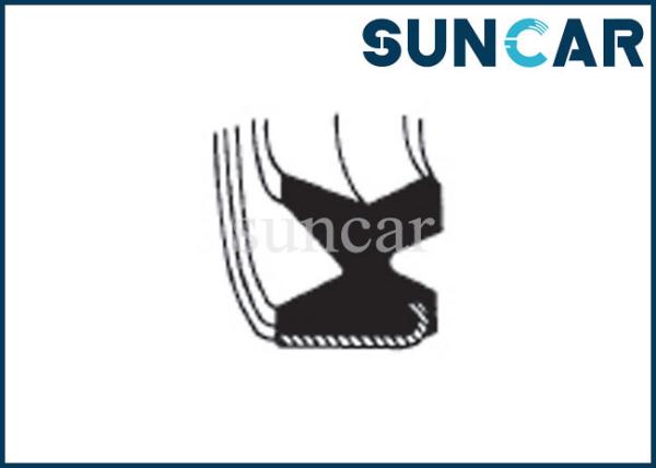 Selos do óleo hidráulico do selo da poeira de DKC para CAT Excavator Parts Replacement