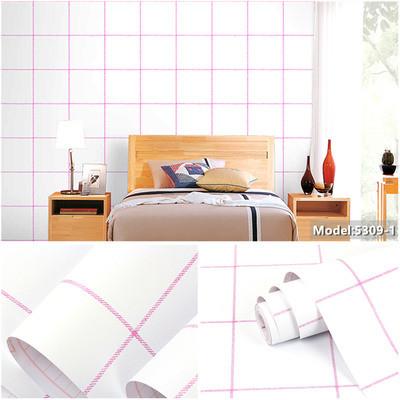 Walls with Modern Floral Design Waterproof 3D Brick Wallpaper backsplash wallpaper