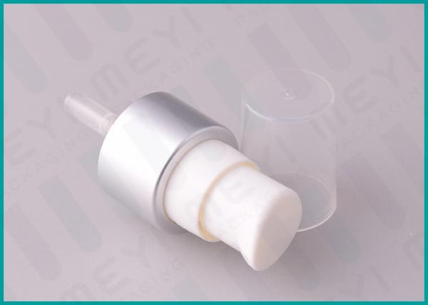 Bombas cosméticas de prata do tratamento, 20/410 de distribuidor plástico da bomba para a fundação
