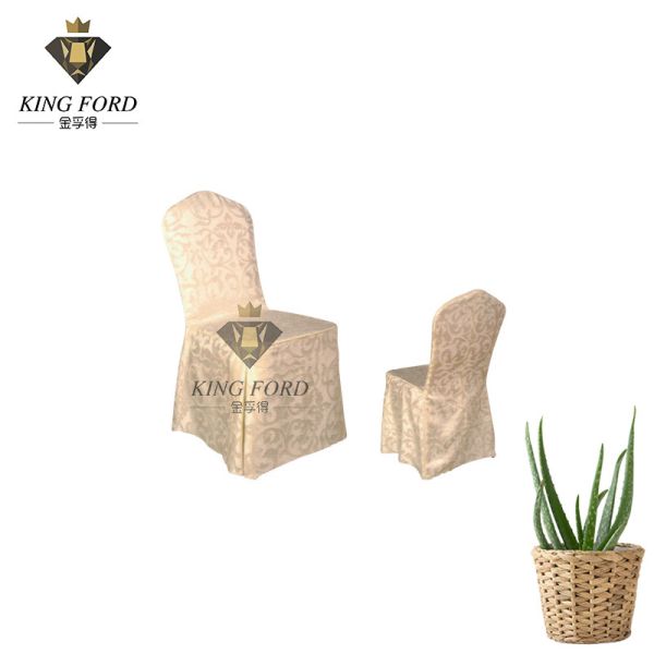 Свадьба лайкра стиля жаккарда обедая 100% полиэстер крышек стула