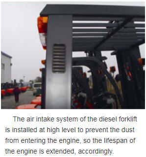 Isuzu Engine Powered Container Lifting Forklift 1.5 Ton Load Capacity Eco Friendly Design