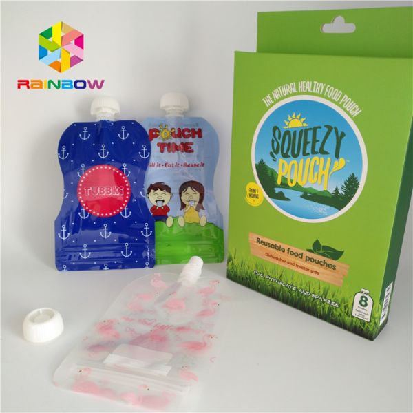 Качество еды Дойпак стоит вверх упаковка маски геля мешков многоразовая очищая лицевая жидкостная