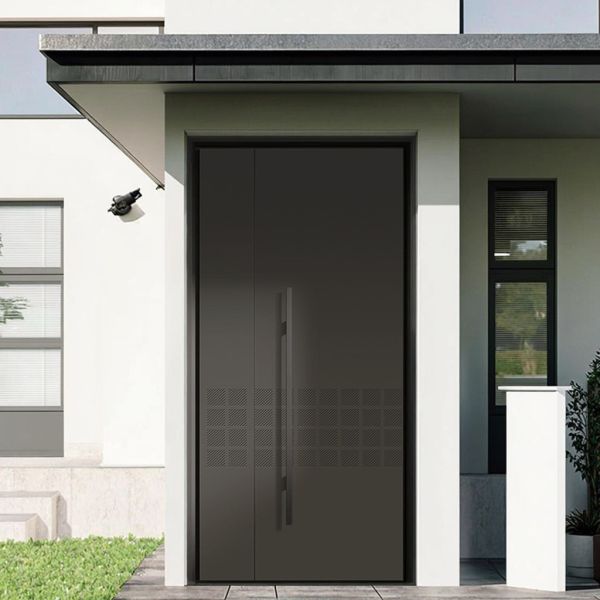 Durable Exterior Entrance Door Commercial Villa Steel Security Door Anti Theft