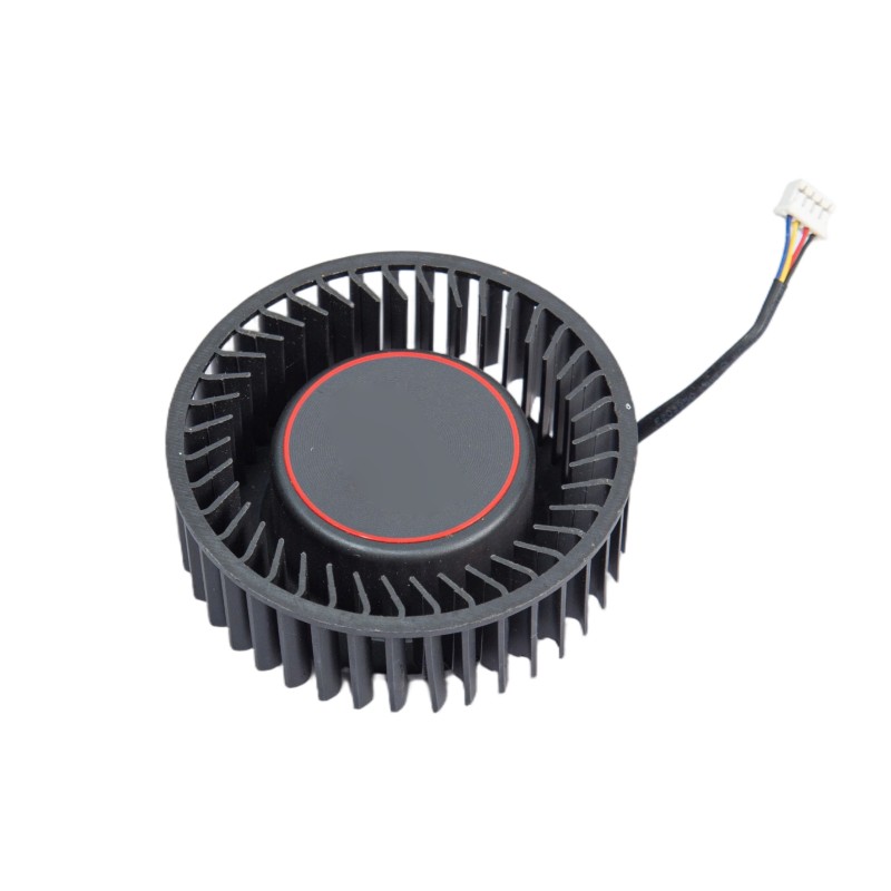 75mm GPU Blower Fan Replacement, 4-Pin PWM Radial Cooling Fan for NVIDIA RTX Turbo Edition Graphics Card