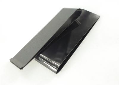 Custom Metal Stamping Parts Black Polished U Stainless Steel Belt Clip