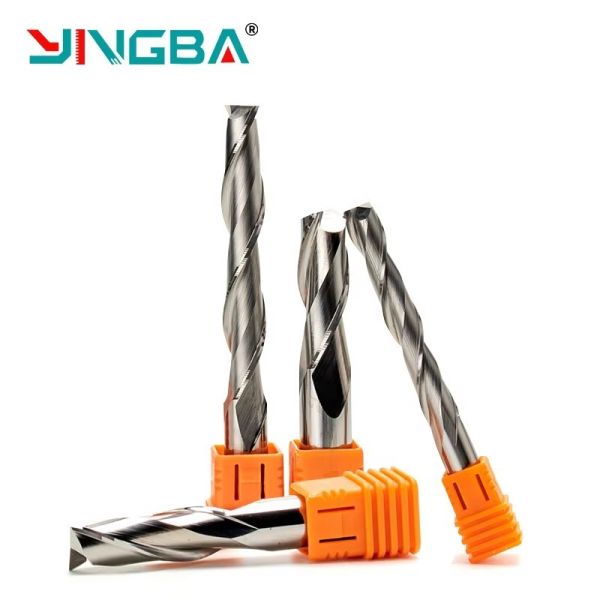 Woodworking Milling Cutter Solid Carbide Spiral Double Edge Bit For Plywood MDF Factory Price
