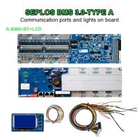 24V 48V 100A 200A Système de stockage d'énergie à domicile BMS Dent bleue RS485 CAN BMS Dans l'entrepôt de l'UE