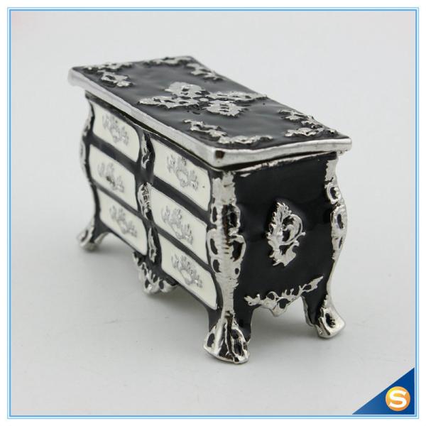 European Style Large Storage Desk Shape Trinket Box Creative Retro Jewelry Box SCJ816