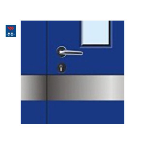 Дверь лист двойника FD30 больницы внутренним акустическим расклассифицированная огнем стальная