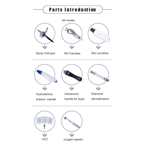Машина 7 красоты гидры спа лицевая в 1 корейской заботе кожи Aqua для салона