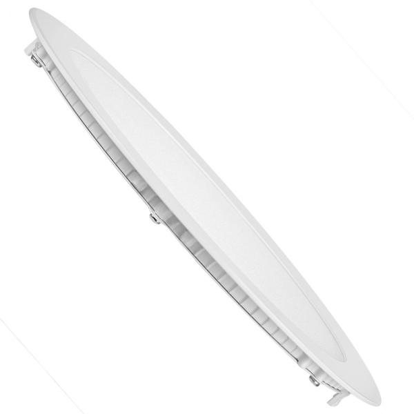 Aluminum Recessed Flat Panel Led Lights 18w Round 3000-6000K CCT