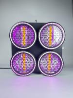 Les fabricants de lampes à tête en mouvement Retro 4 yeux Blinder RGB LED