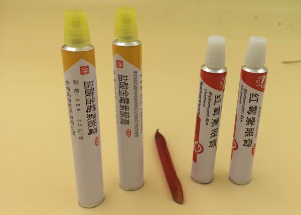 ISO 5 Gram Empty Cream Tubes , 3 - 10ml Empty Eye Cream Bulk Squeeze Tubes