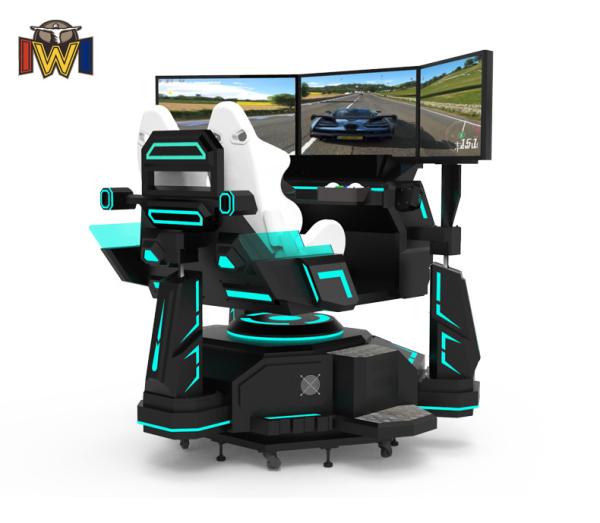 3 Screens VR Racing Simulator 4K UHD Virtual Reality Racing Simulator